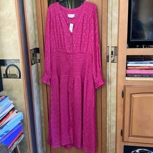 Anthropologie dress large new